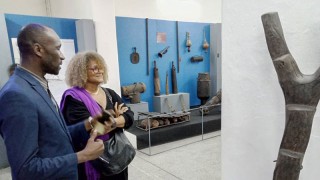 JOCELYNE BÉROARD au Musée des Civilisations de Côte d'Ivoire